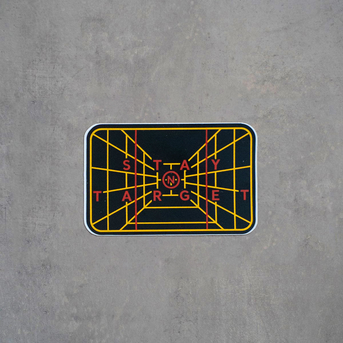 Stay On Target | Sticker