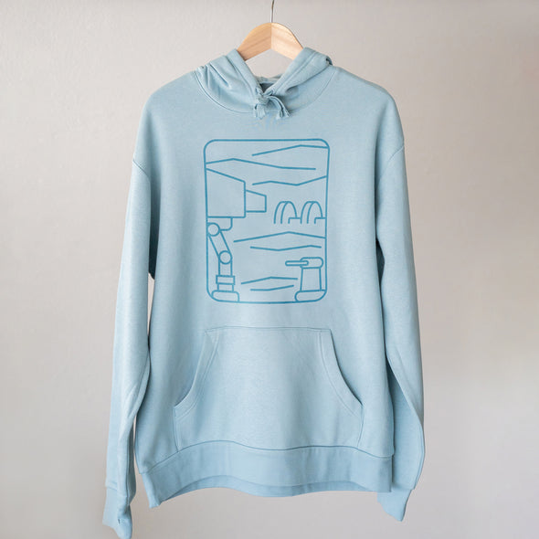 HOTH | Hoodie | Light Blue