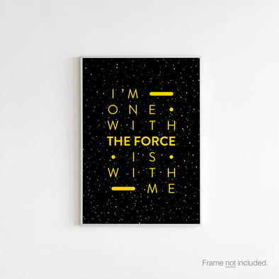 *Beyond Limited Release #7 | THE FORCE | POSTER PRINT