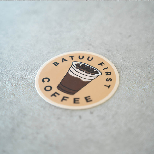BATUU FIRST COFFEE / Cold Brew Black Caf | Sticker
