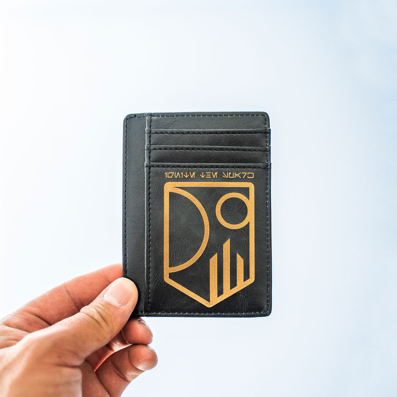 IGNITE THE SPARK | Leather Cardholder | Black