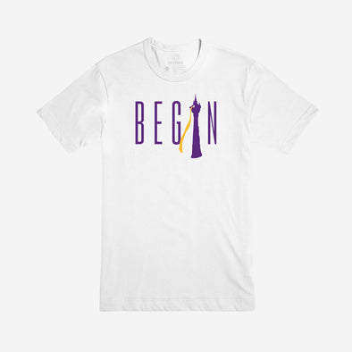 BEGIN | Tee | White