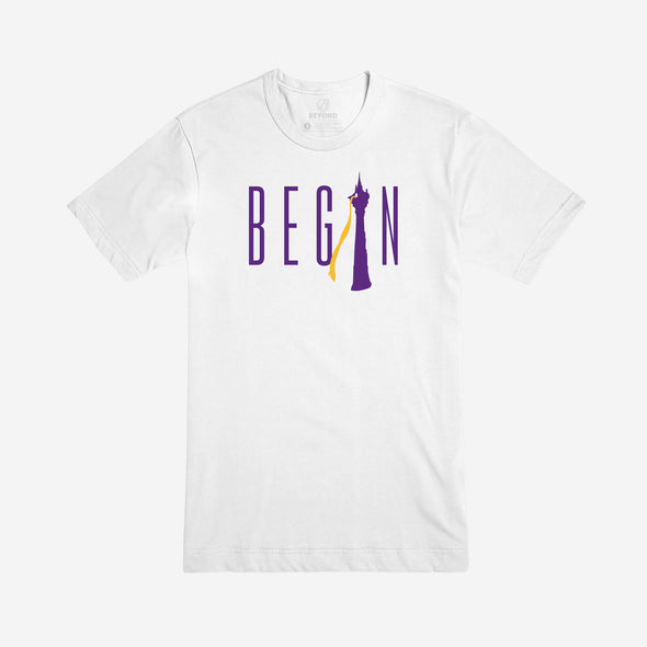 BEGIN | Tee | White