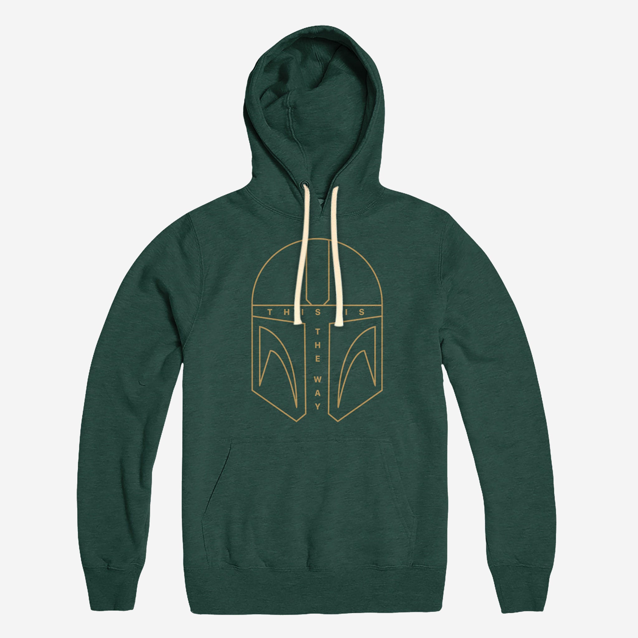 THIS IS THE WAY Hoodie XS Forest