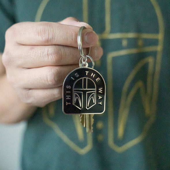 THIS IS THE WAY | Keychain | Silver