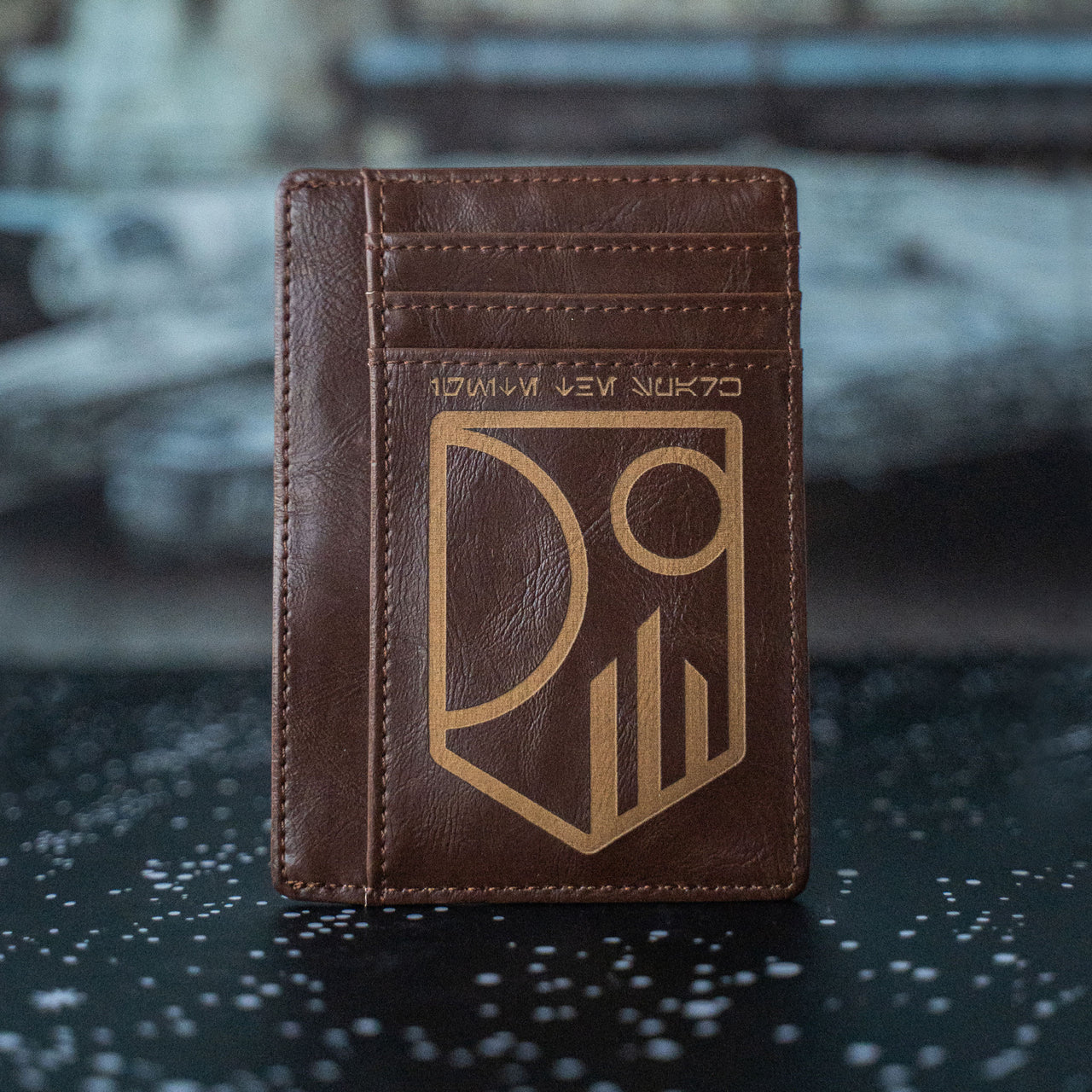 IGNITE THE SPARK | Leather Cardholder | Brown