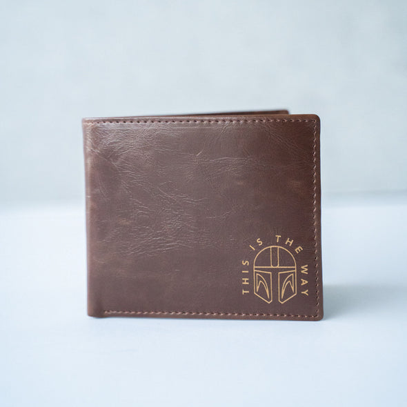 THIS IS THE WAY | Large Leather Wallet